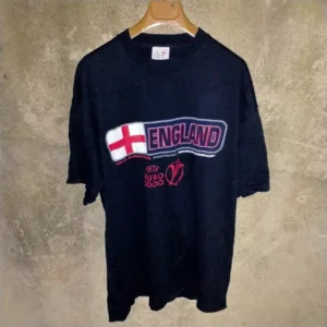 England Euro 2000 football tshirt / jersey. Large Mens.