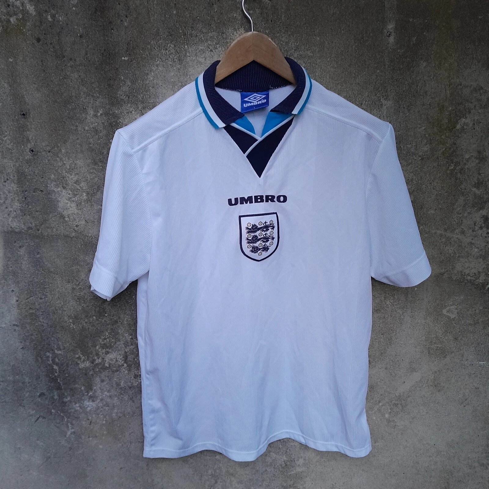 England Euro 96 home football shirt / jersey. Large mens 1996