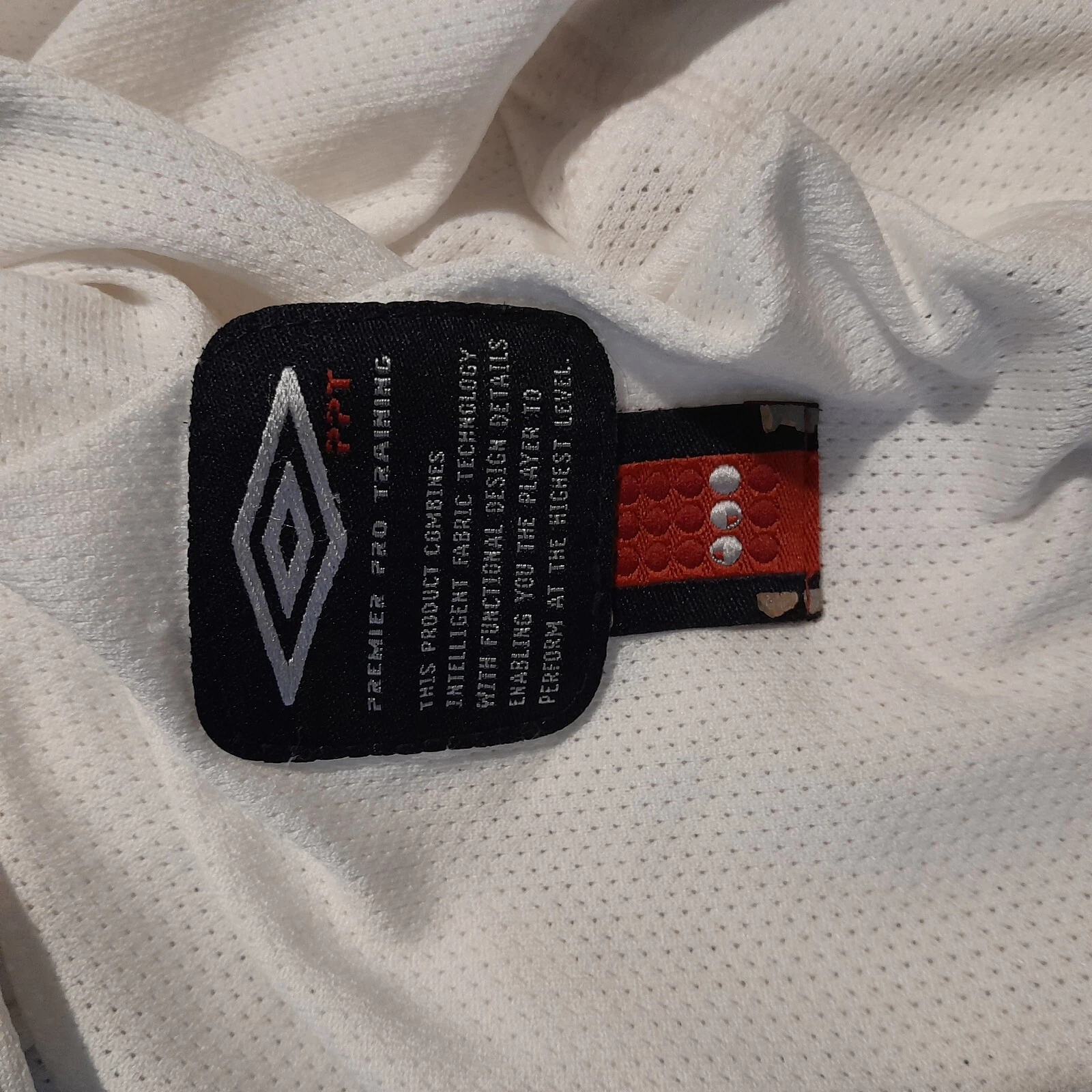 England Nationwide white training football shirt / jersey. XXL mens - Image 6