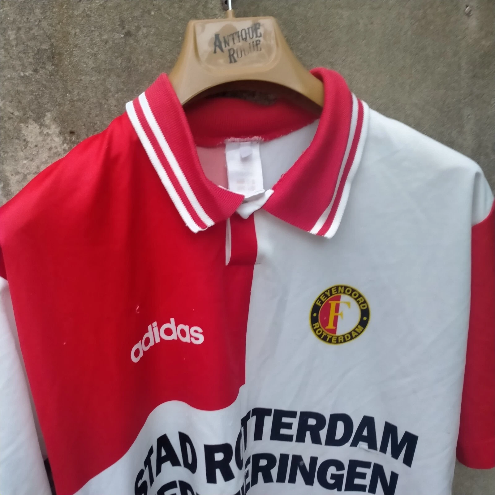 Feyenoord 1996-97 home football jersey shirt small mens - Image 2