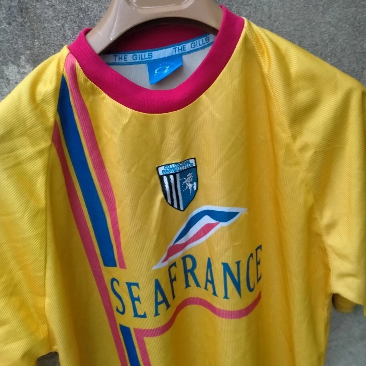 Gillingham 2003-04 3rd football shirt/ jersey. Small mens. Third - Image 2