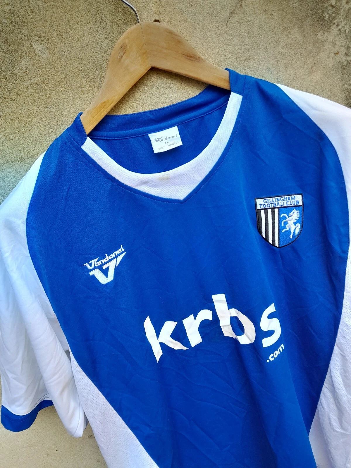 Gillingham 2009-10 home football shirt / jersey. XL mens - Image 2