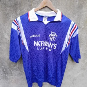 Glasgow Rangers 1996-97 home shirt / jersey. Large mens.