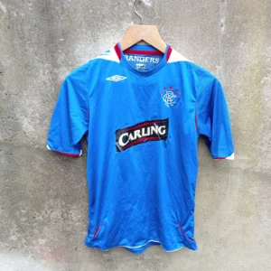 Glasgow Rangers 2007-08 home football shirt | jersey, Boys XL