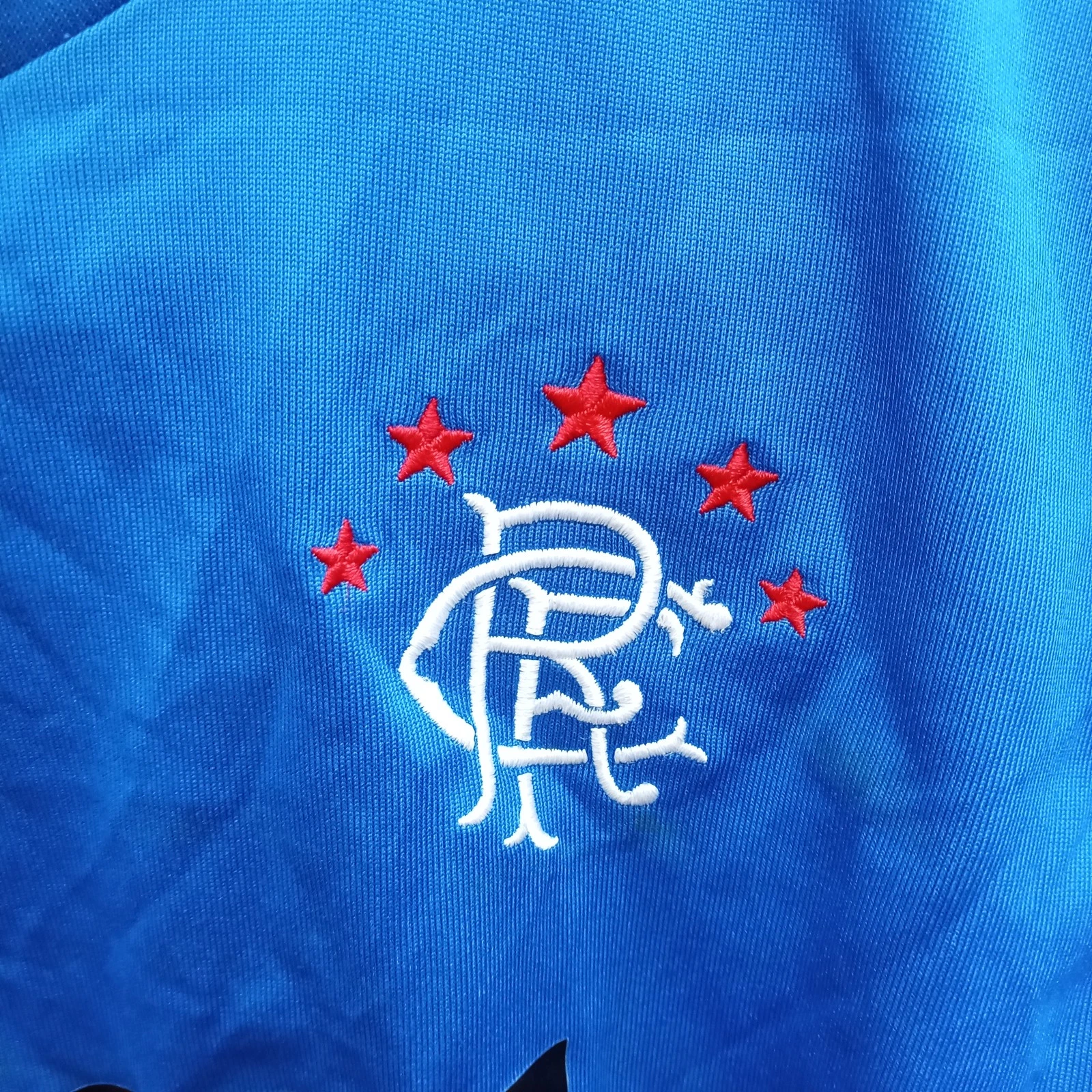 Glasgow Rangers 2007-08 home football shirt | jersey, Boys XL - Image 3