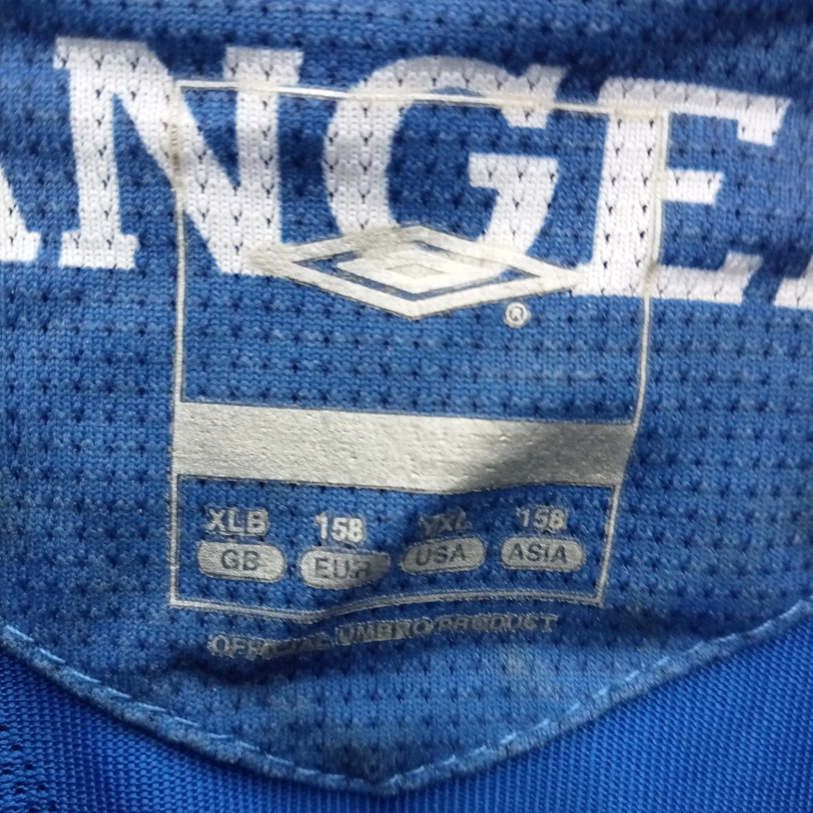 Glasgow Rangers 2007-08 home football shirt | jersey, Boys XL - Image 6