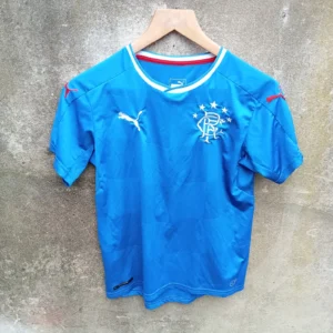 Glasgow Rangers 2016-17 home football shirt | jersey, Boys XL MCKAY 10