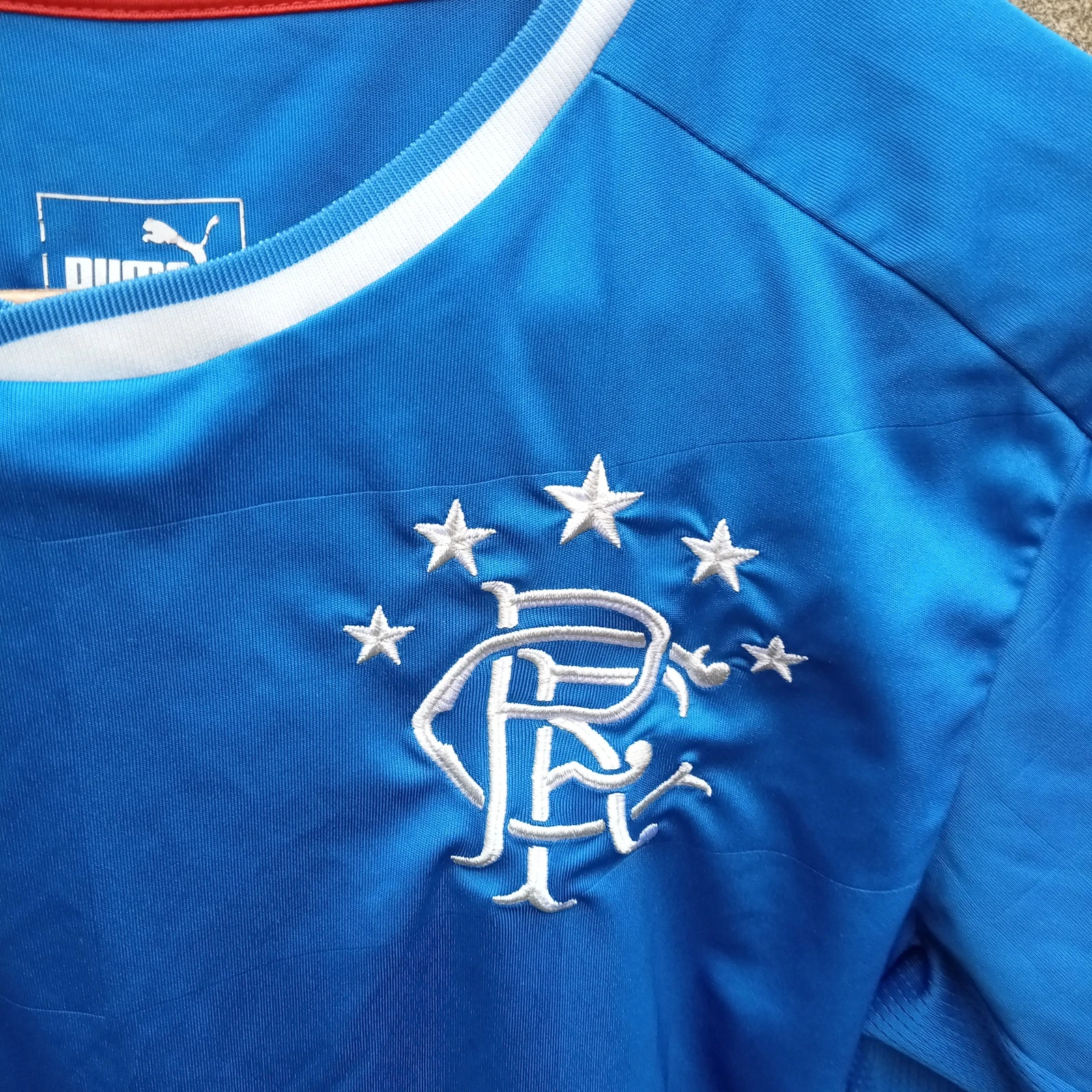 Glasgow Rangers 2016-17 home football shirt | jersey, Boys XL MCKAY 10 - Image 2
