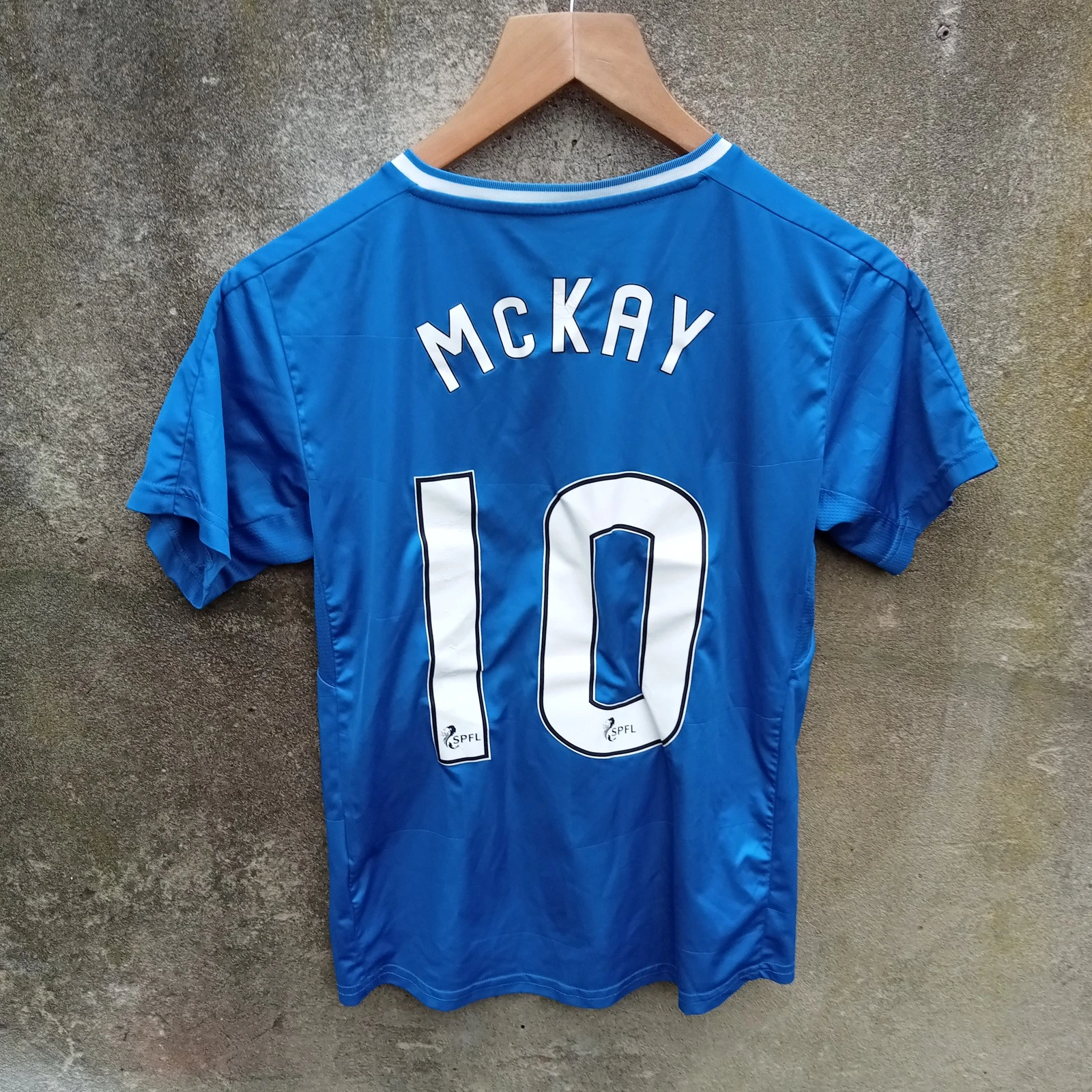 Glasgow Rangers 2016-17 home football shirt | jersey, Boys XL MCKAY 10 - Image 6