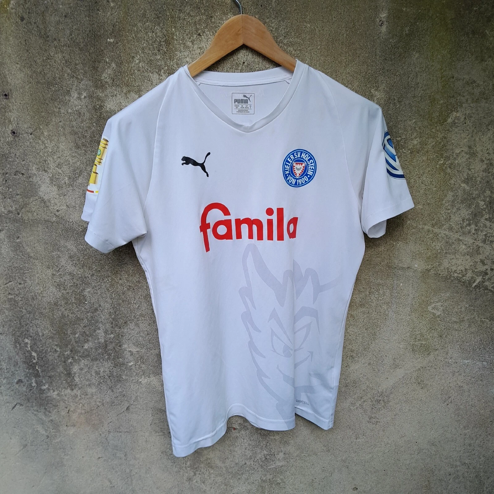 Holstein Kiel 2018-19 3rd football shirt / jersey. Small mens. Third