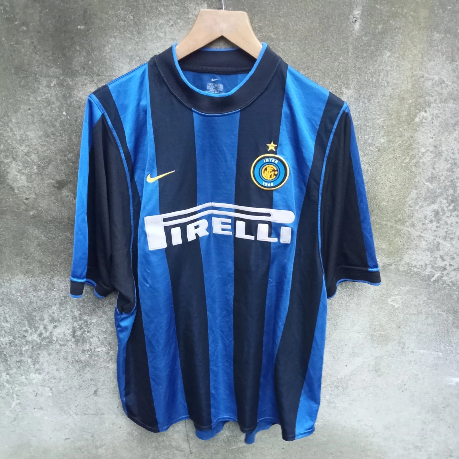 Inter Milan 1999-2000 Home football shirt | jersey, Mens XL