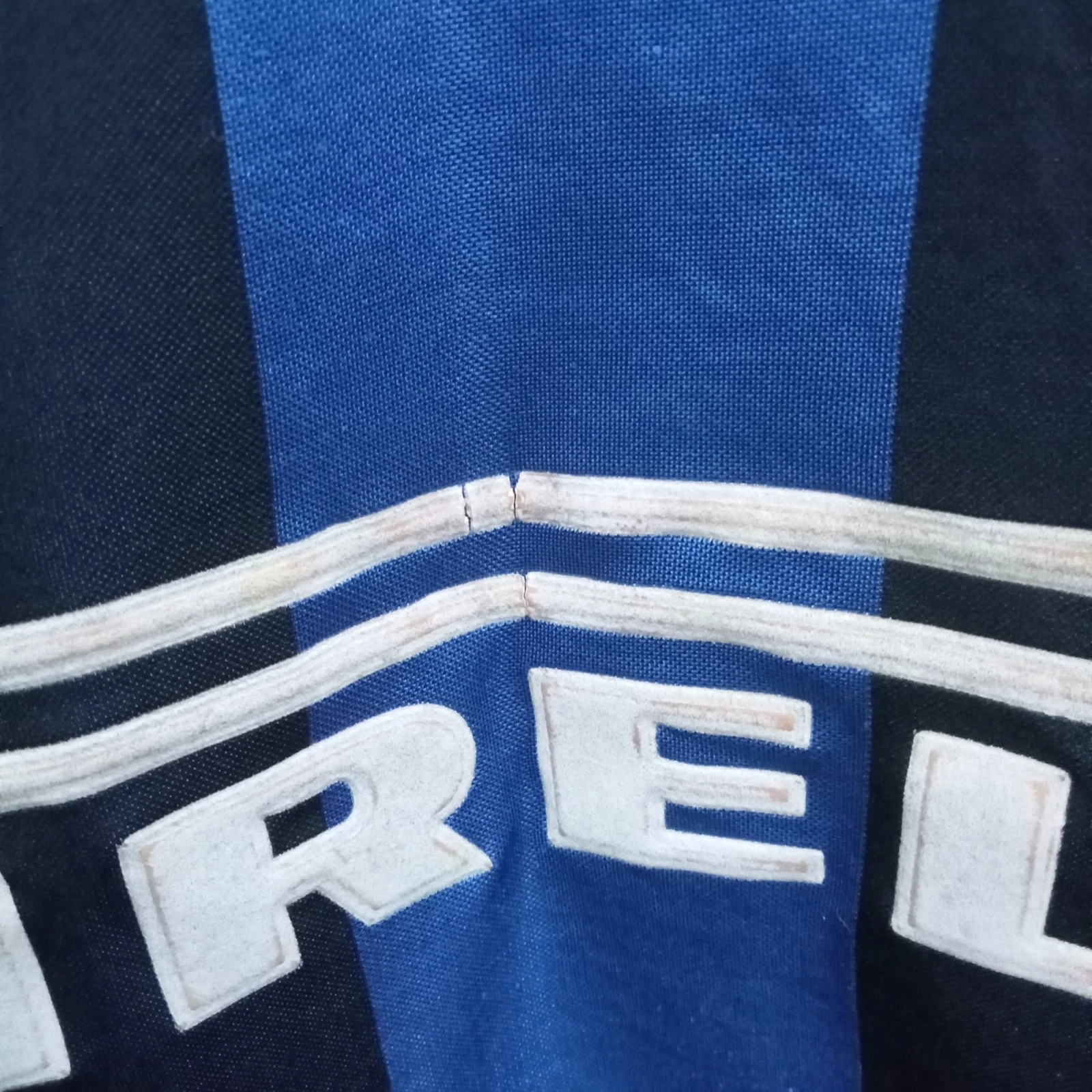 Inter Milan 1999-2000 Home football shirt | jersey, Mens XL - Image 6