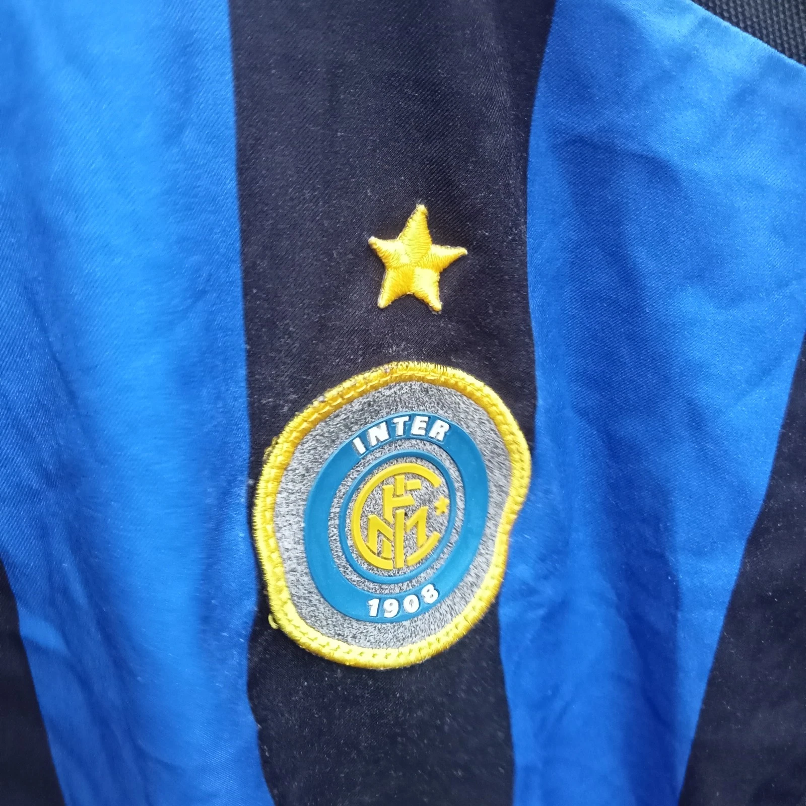 Inter Milan 2002=03 Home football shirt | jersey, Mens Small - Image 3