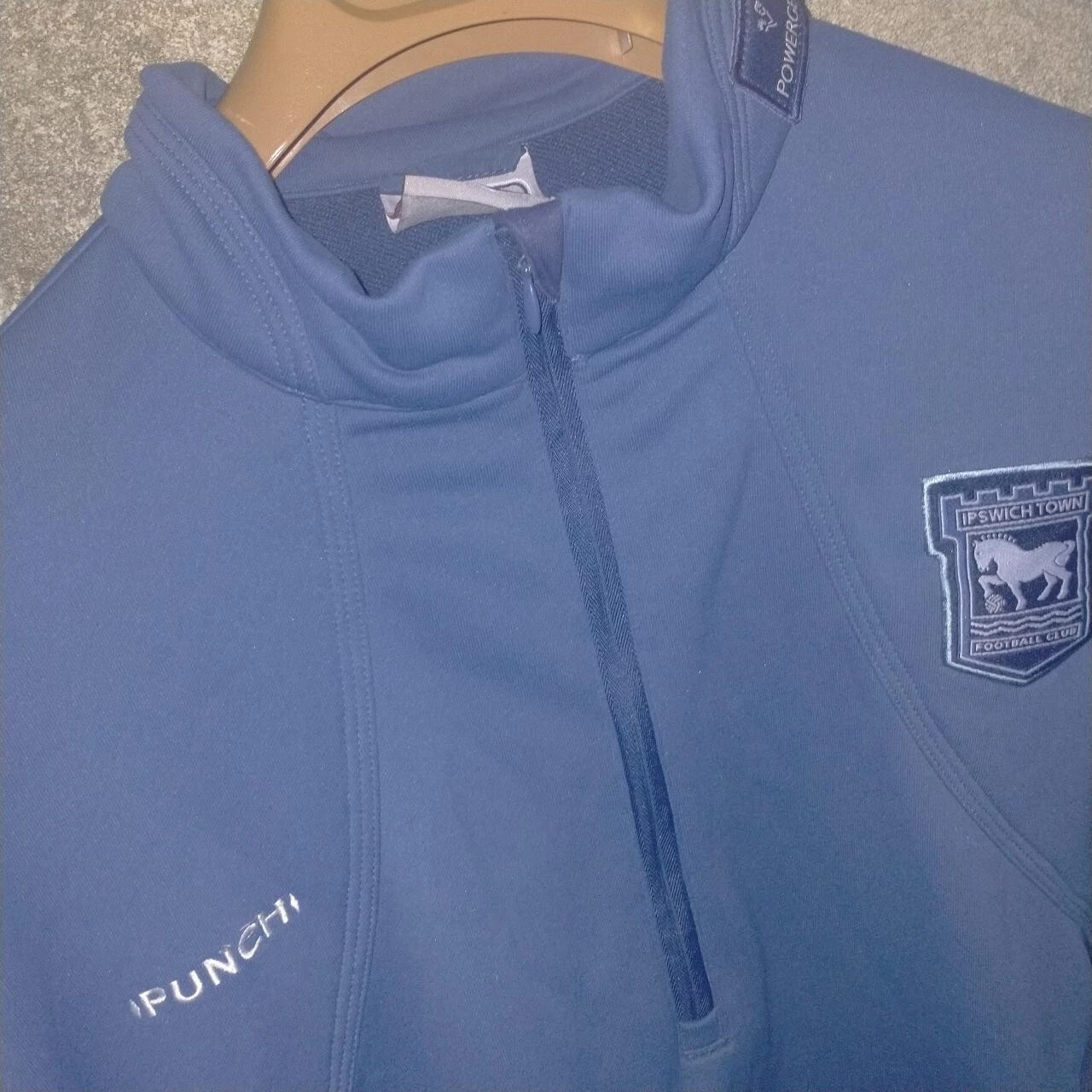 Ipswich Town 2003-05 training football drill top shirt / jersey. Large mens. - Image 2