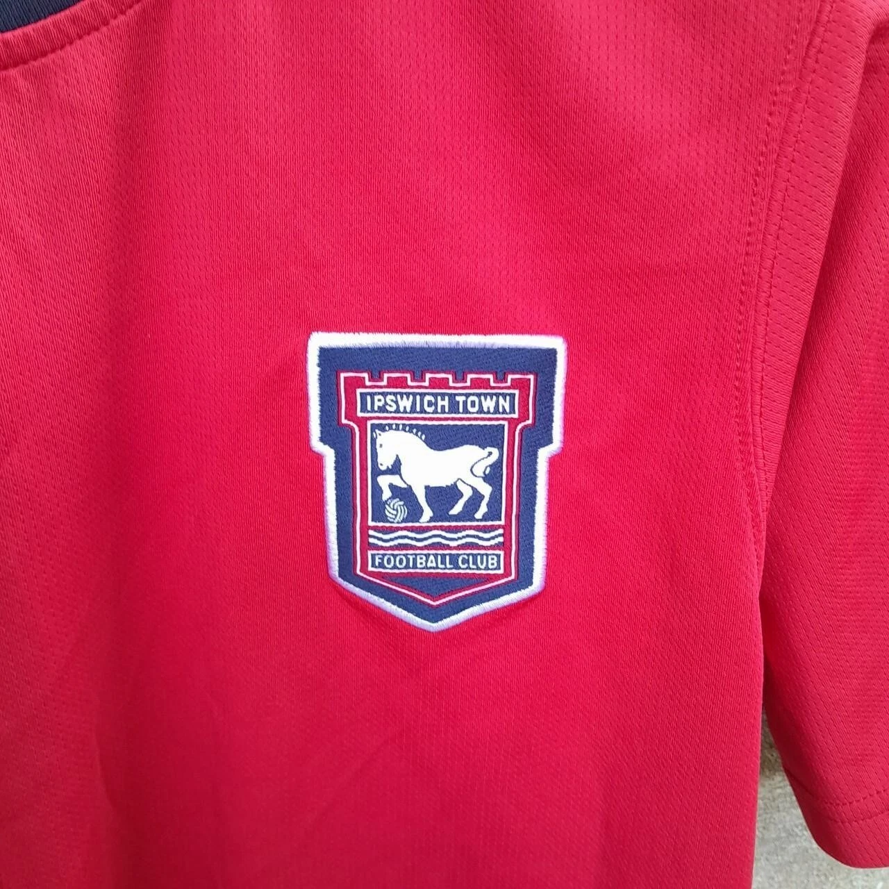 Ipswich Town training football shirt / jersey. Large mens. - Image 2