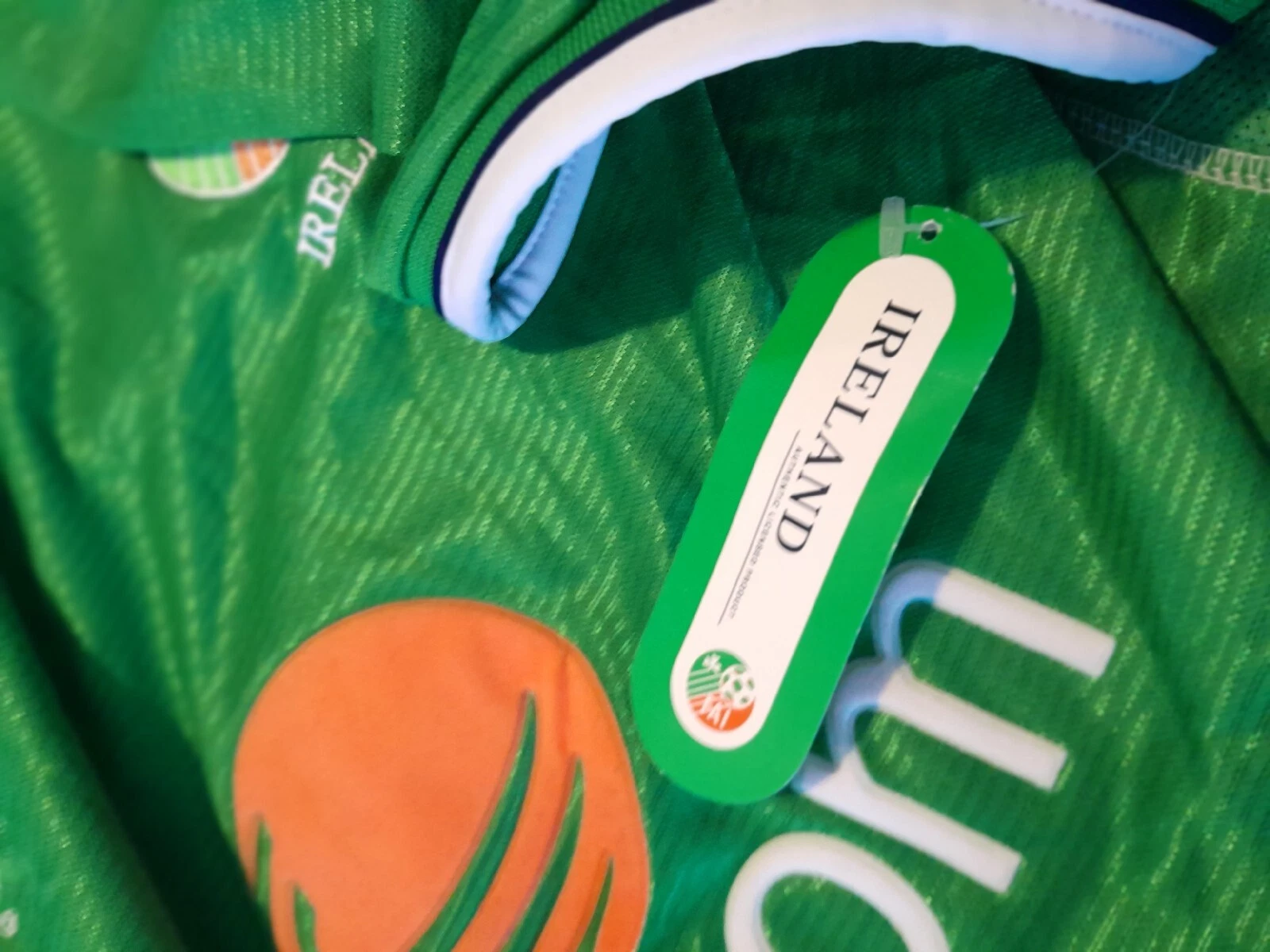 Ireland 2002 World Cup home football shirt / jersey. XL mens. Bnwt - Image 4