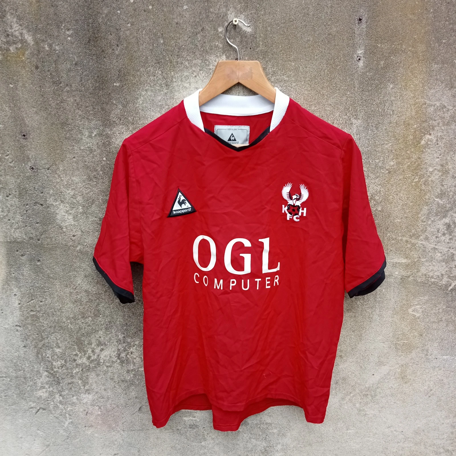 Kidderminster Harriers 2003-04 Home football shirt, Mens small