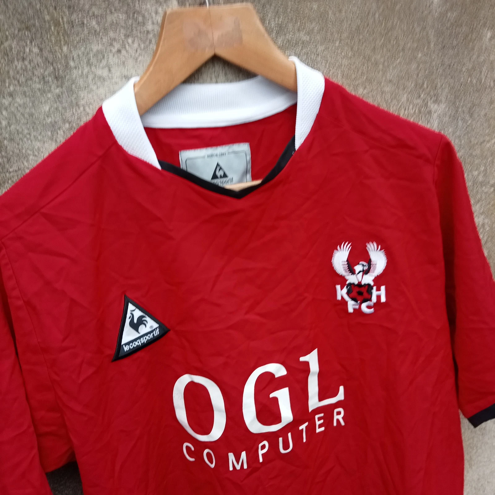 Kidderminster Harriers 2003-04 Home football shirt, Mens small - Image 2