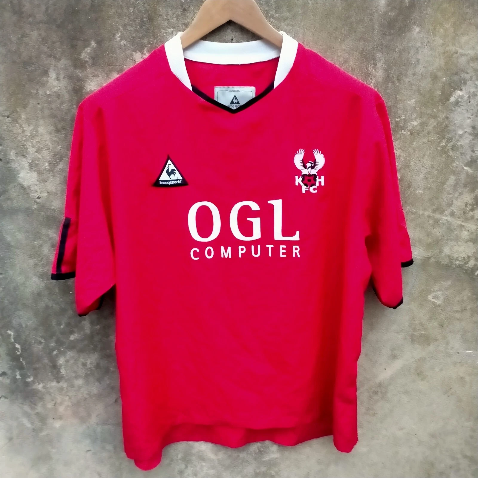 Kidderminster Harriers 2003-04 home football shirt / jersey. XL mens.