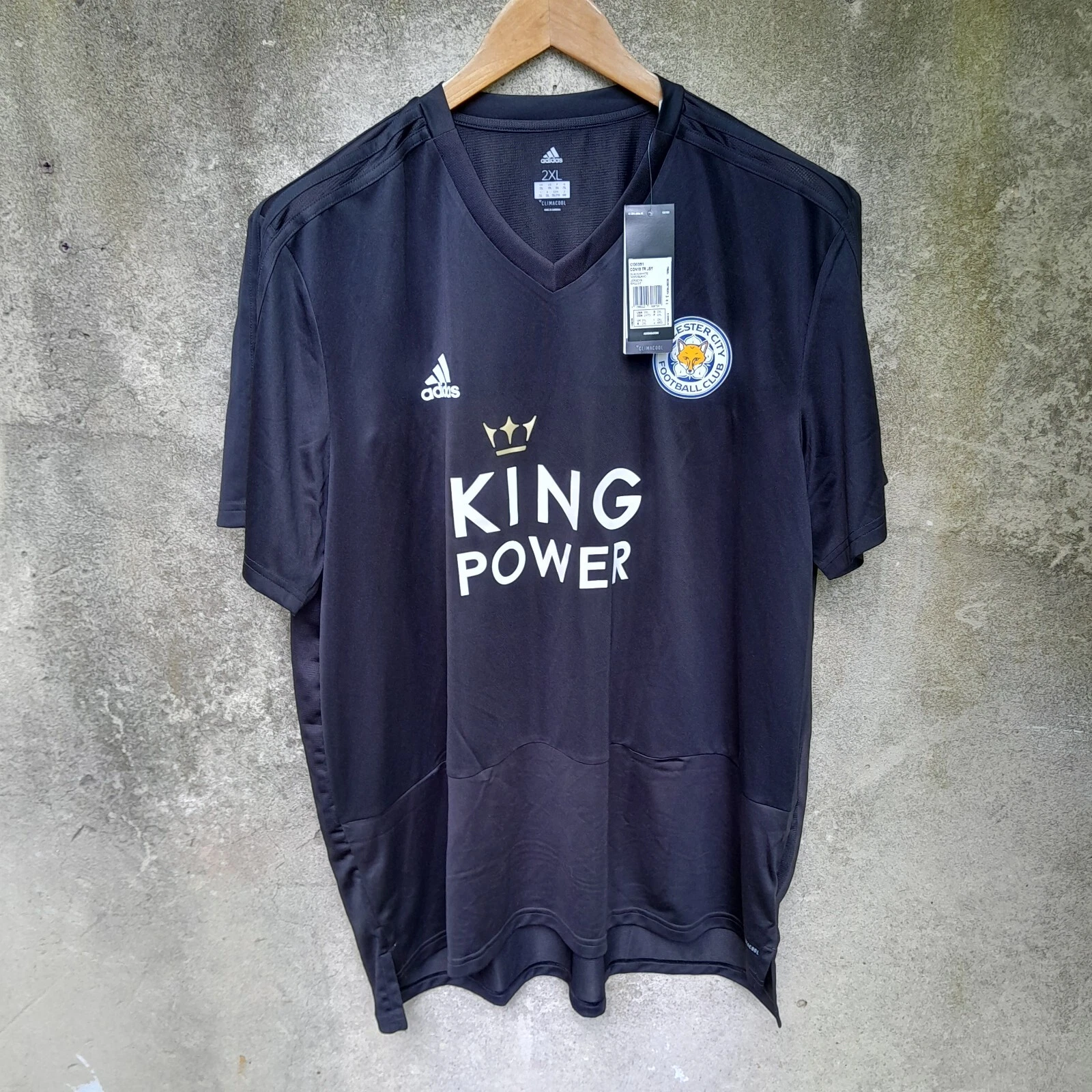 Leicester City 2018-19 football shirt / jersey. XXL mens. Bnwt Training