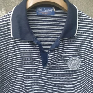 Leicester City 90s casual polo football shirt / jersey. Small mens. Fox Leisure