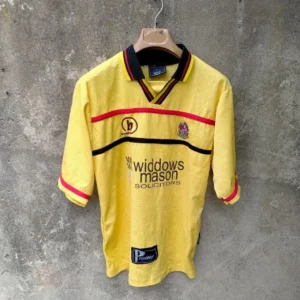 Leigh RMI 2001-02 away football shirt / jersey. Small mens. Leigh Genesis