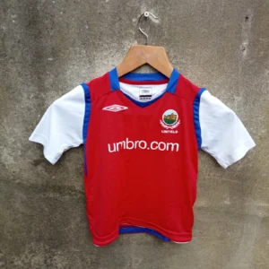 Linfield 2008-09 home football shirt | jersey, Boys Medium
