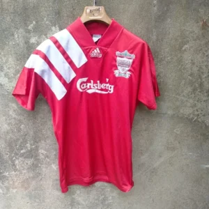 Liverpool 1992-93 home football shirt / jersey. Small mens. Centenary top