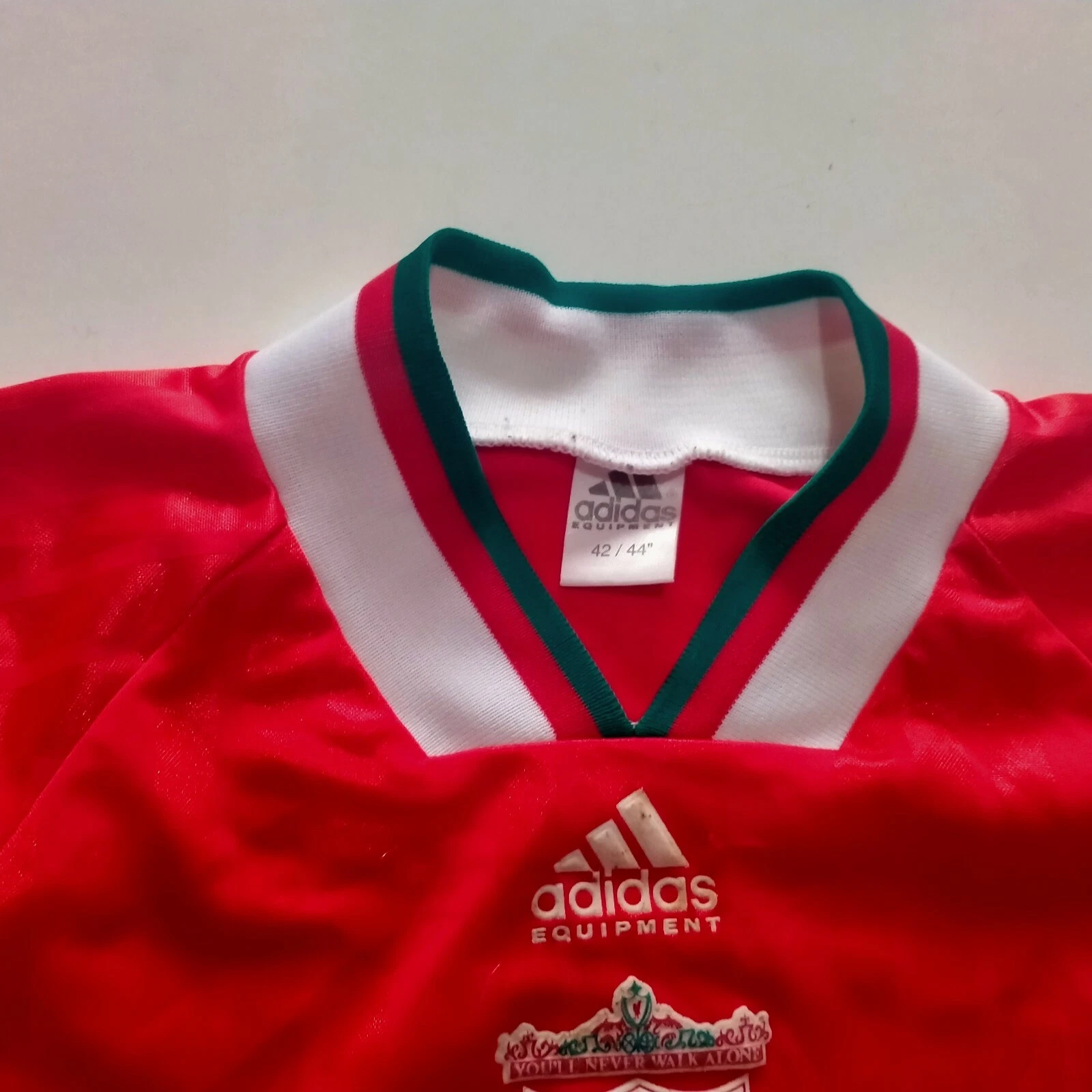 Liverpool 1993-95 home football shirt. Large mens. 42-44" - Image 3