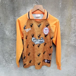 Liverpool 1996-97 Goalkeeper football shirt, YTHS / XS mens