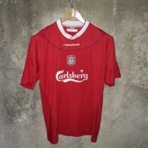 Liverpool 2002-04 home football shirt / jersey. Large Mens