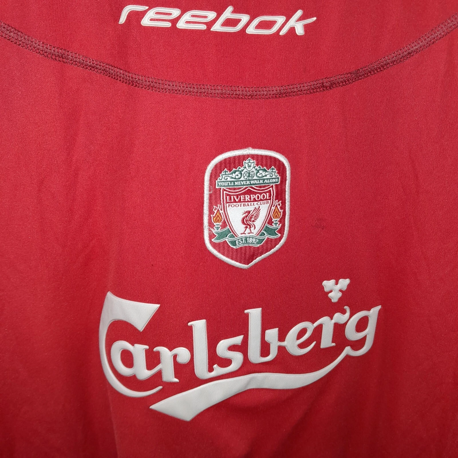 Liverpool 2002-04 home football shirt / jersey. XL Mens - Image 2
