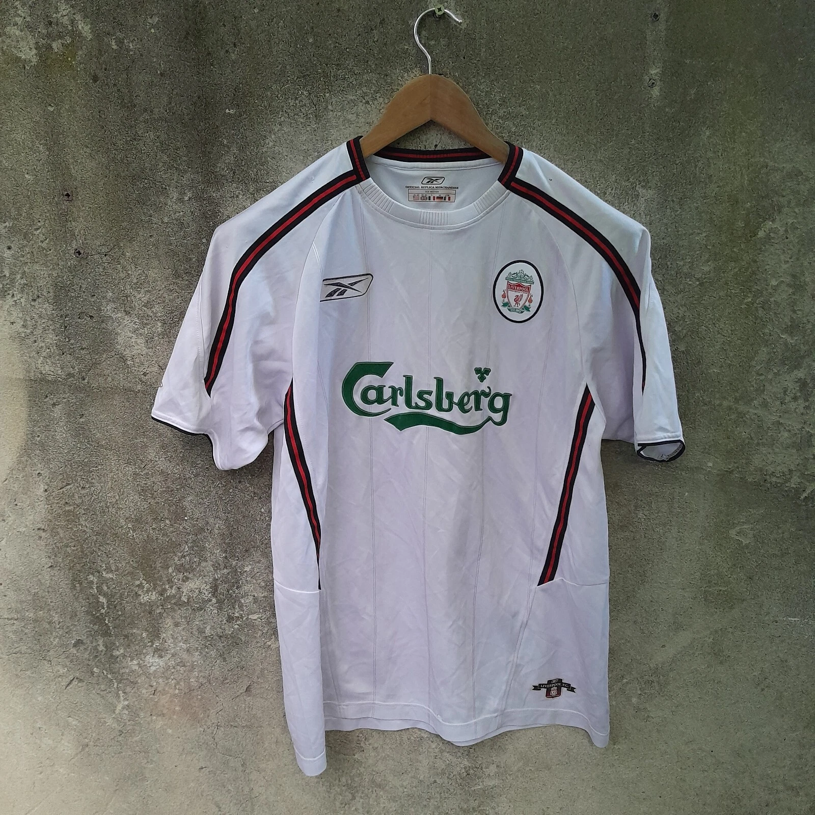 Liverpool 2003-05 away football shirt / jersey. Medium mens. Harry Kewell 7 - Image 2