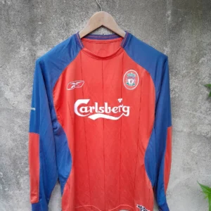 Liverpool 2004-05 goalkeeper football shirt / jersey. Small mens. Long sleeves