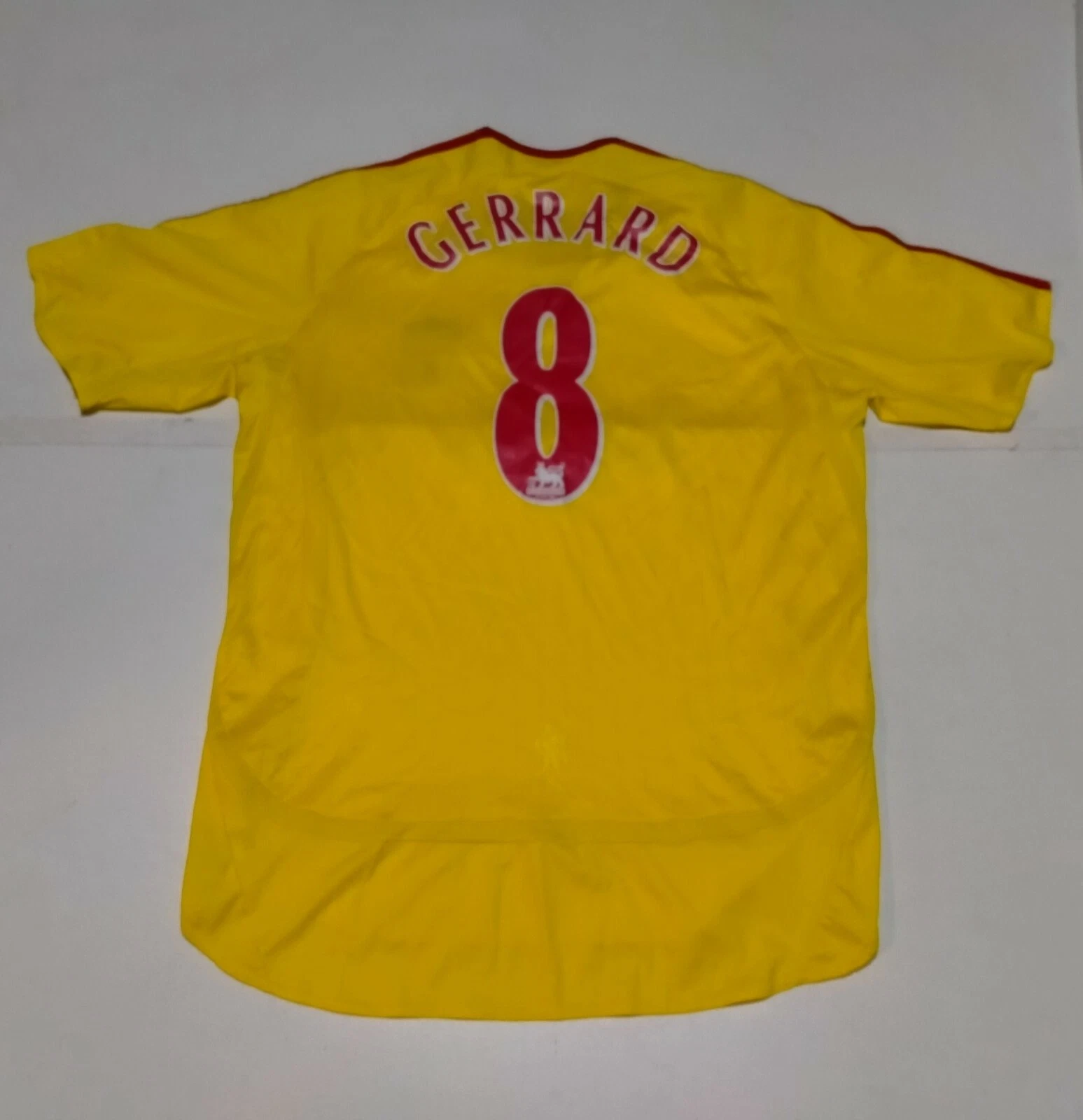 Liverpool 2006-07 away football shirt jersey. Large men's. #Gerrard 8 - Image 2