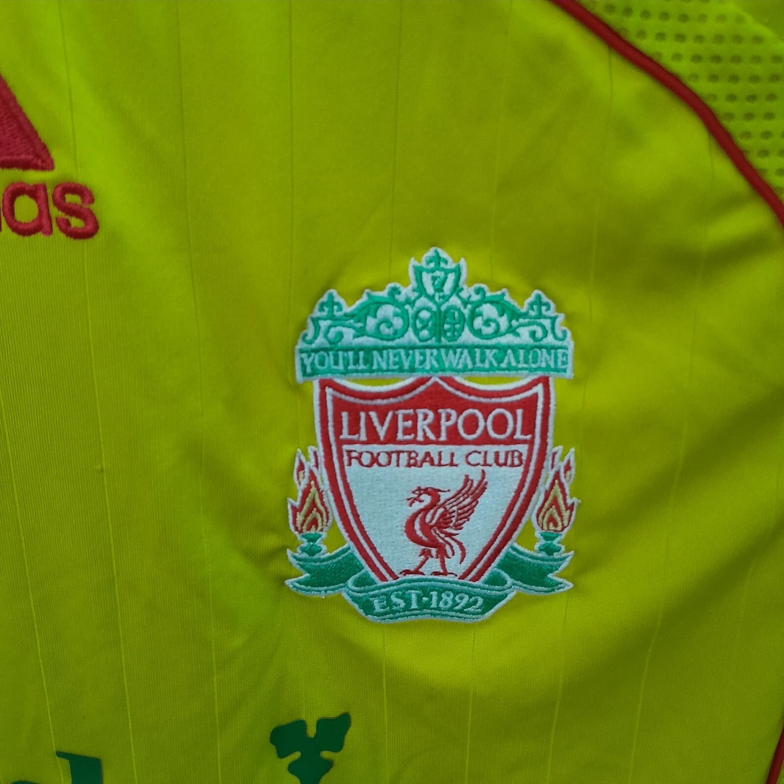 Liverpool 2006-07 away football shirt / jersey. Small mens - Image 3