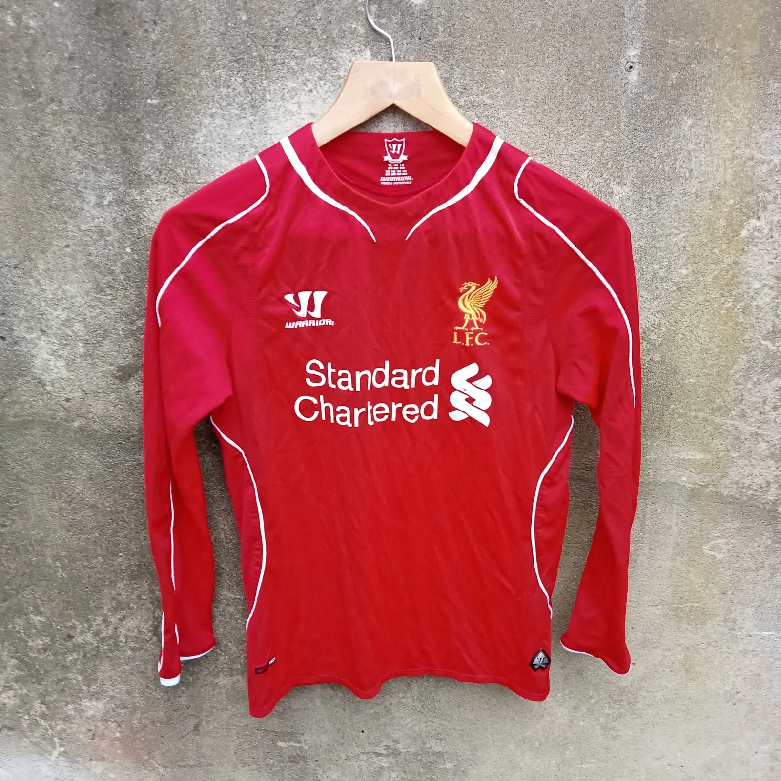 Liverpool 2013-14 home football shirt | jersey, Boys Large Long Sleeves