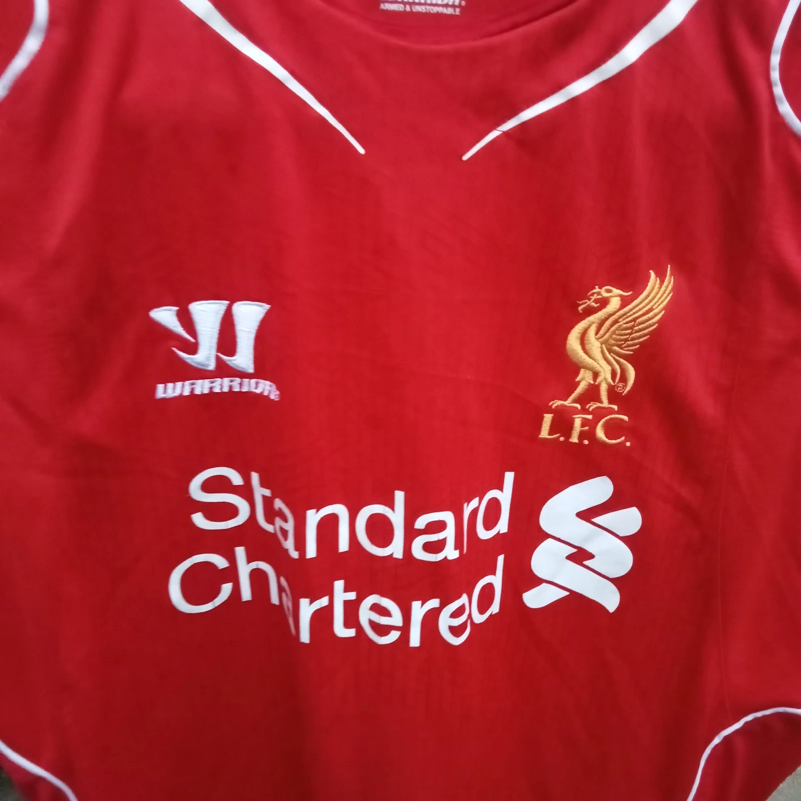 Liverpool 2014-15 Home football shirt | jersey, Mens Large - Image 2