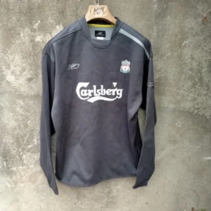 Liverpool Reebok training drill top sweatshirt / jumper football. Small mens.