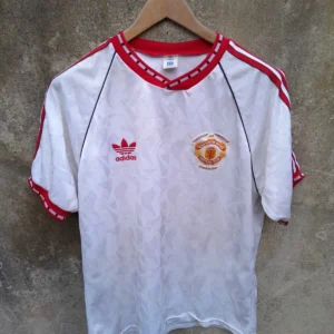 Manchester United 1991 away cup football shirt / jersey. Large mens 44/46"