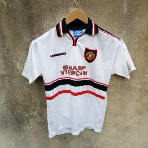 Manchester United 1997-99 away football shirt / jersey. XL boys