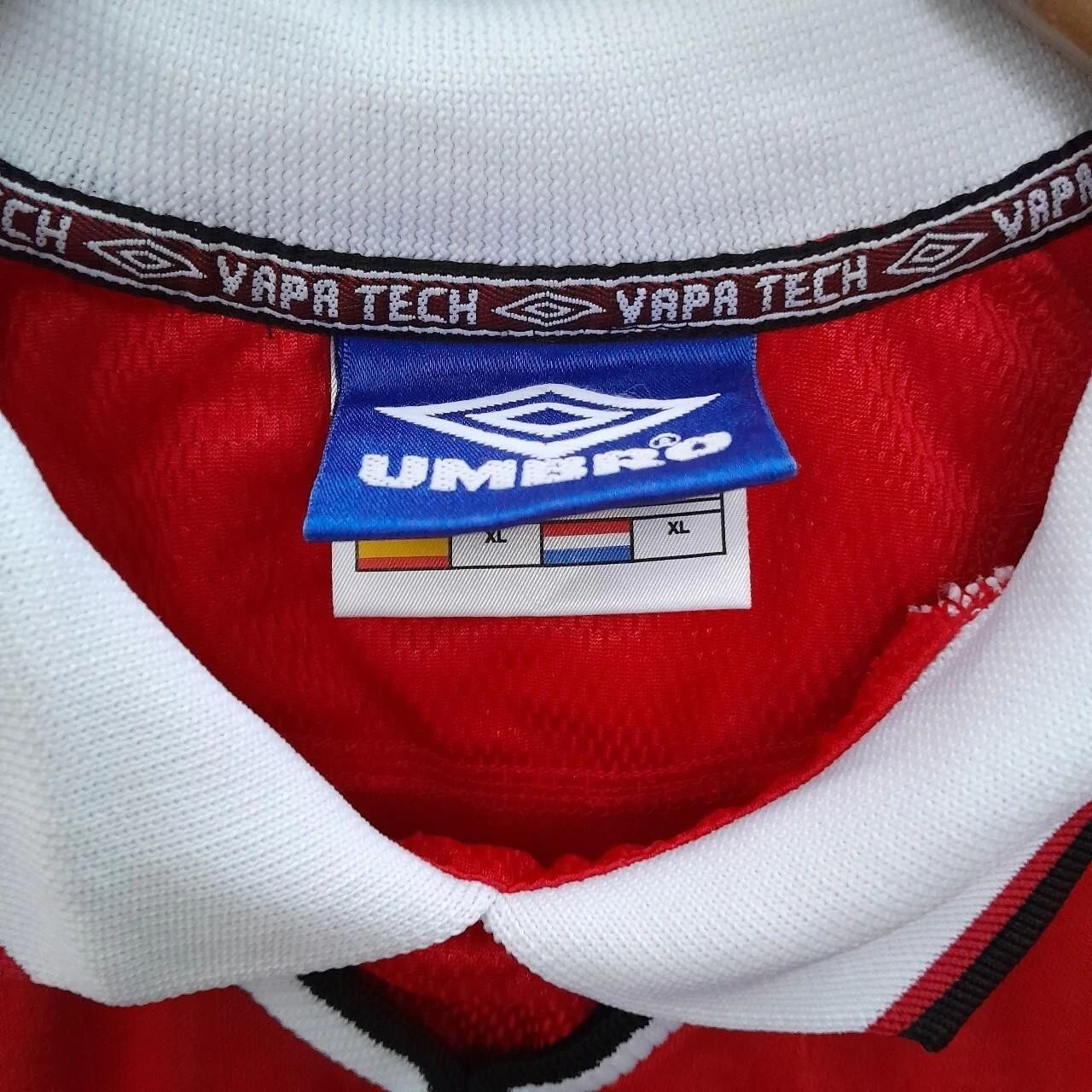 Manchester United 1998-99 home player issue football shirt / jersey. XL mens. - Image 5