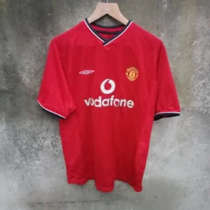 Manchester United 2001-02 Home football shirt | jersey, Mens XL
