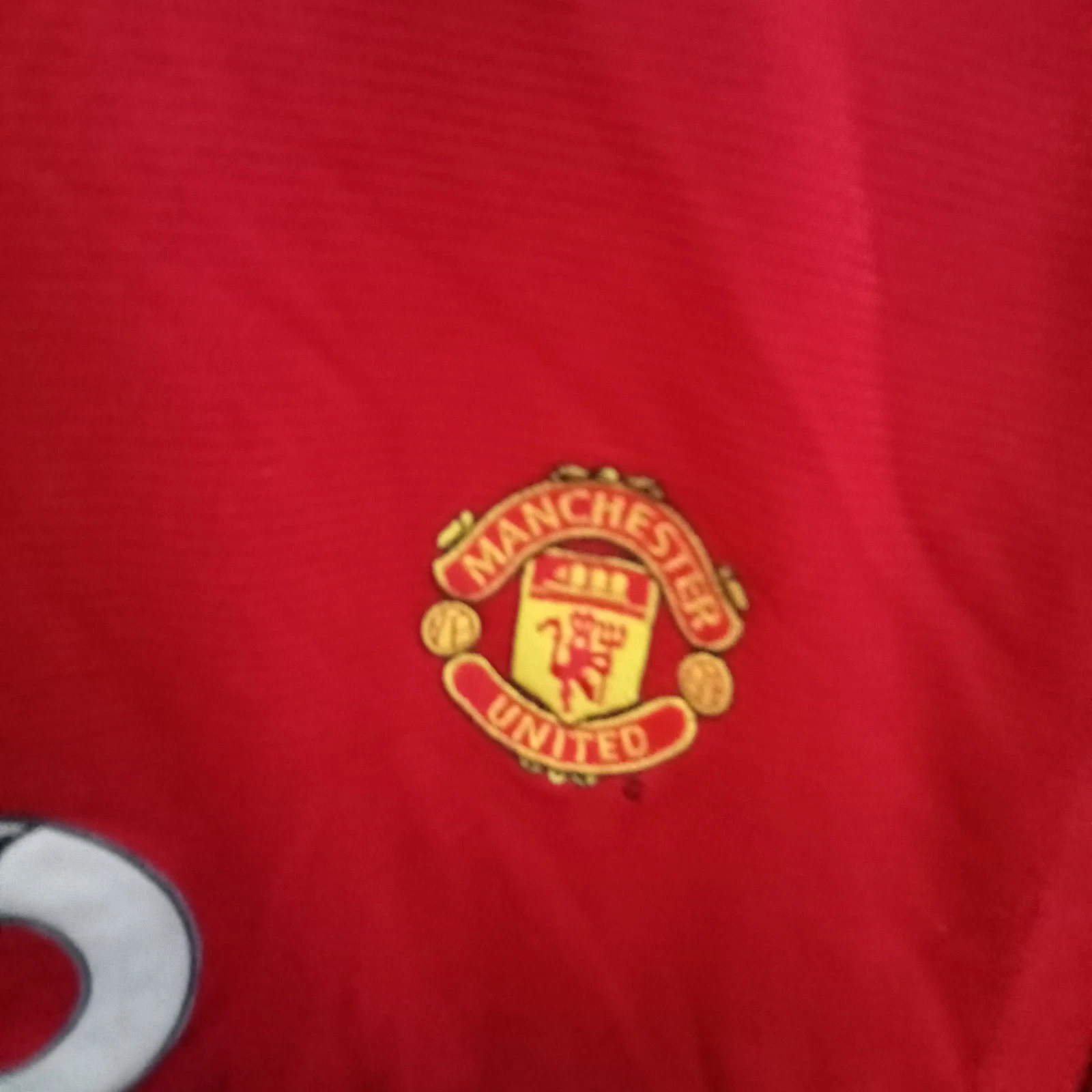 Manchester United 2001-02 Home football shirt | jersey, Mens XL - Image 3