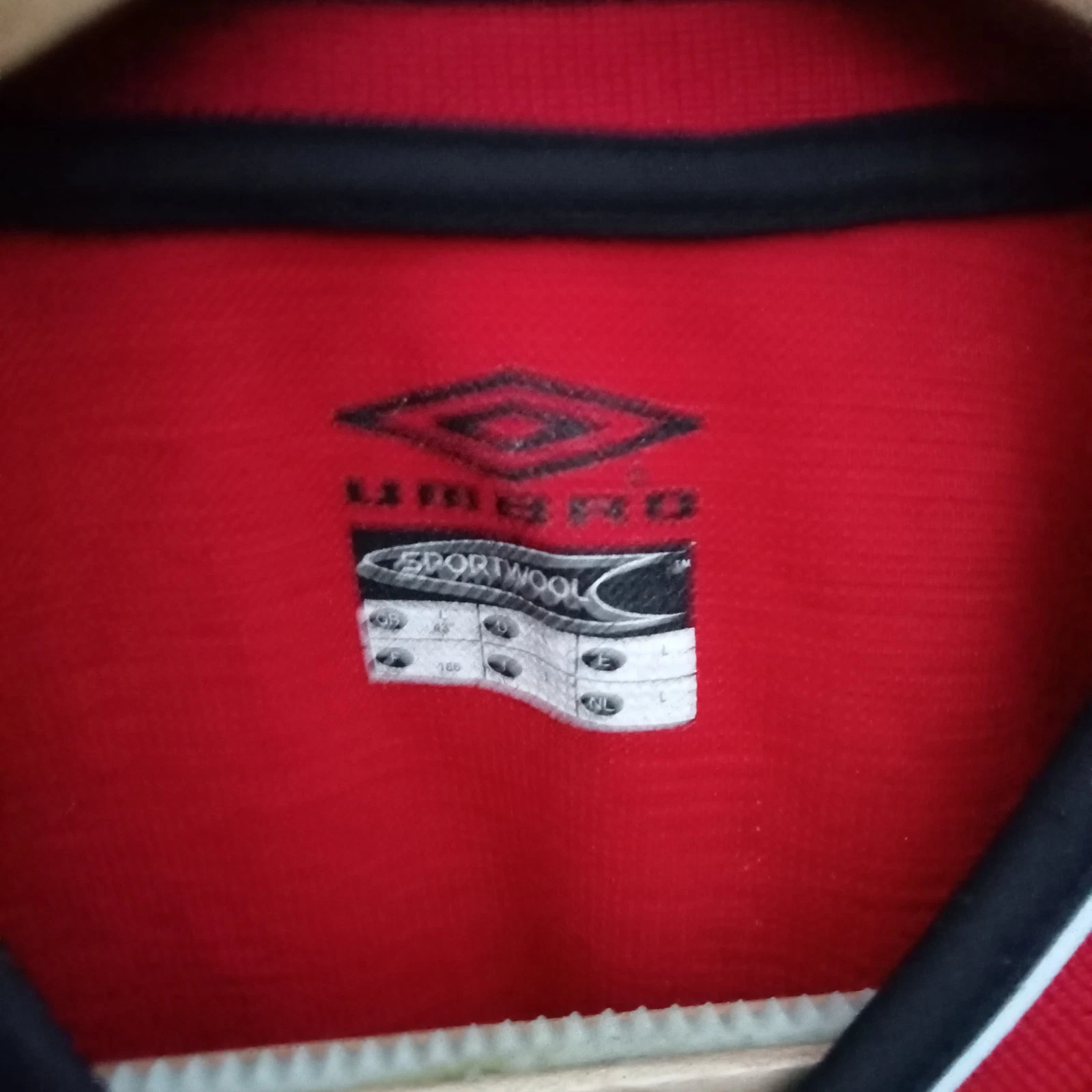 Manchester United 2001-02 Home football shirt | jersey, Mens XL - Image 4