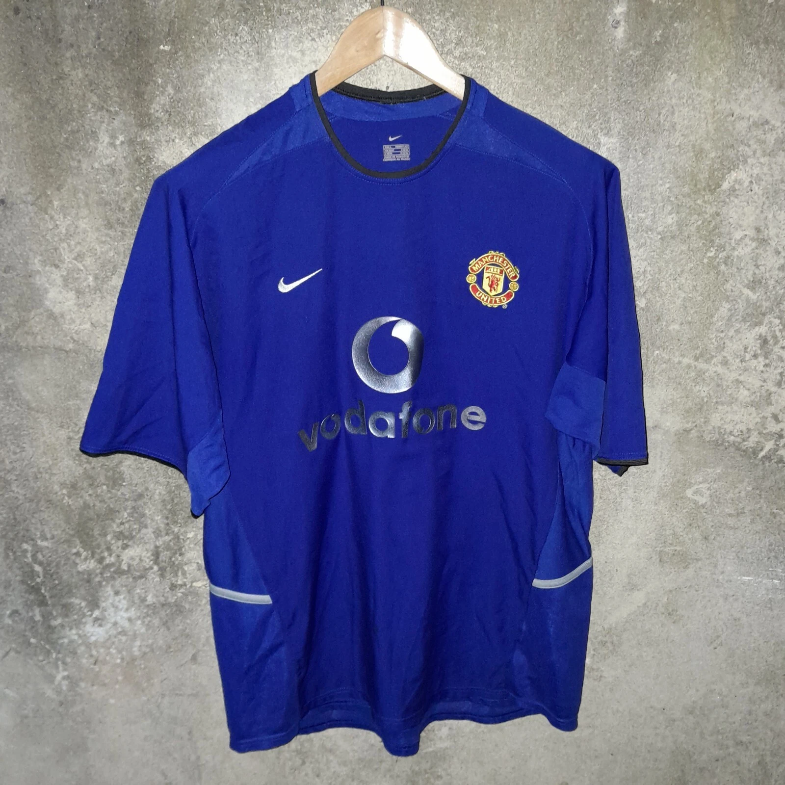 Manchester United 2002-03 3rd football jersey / shirt. Large mens. Third