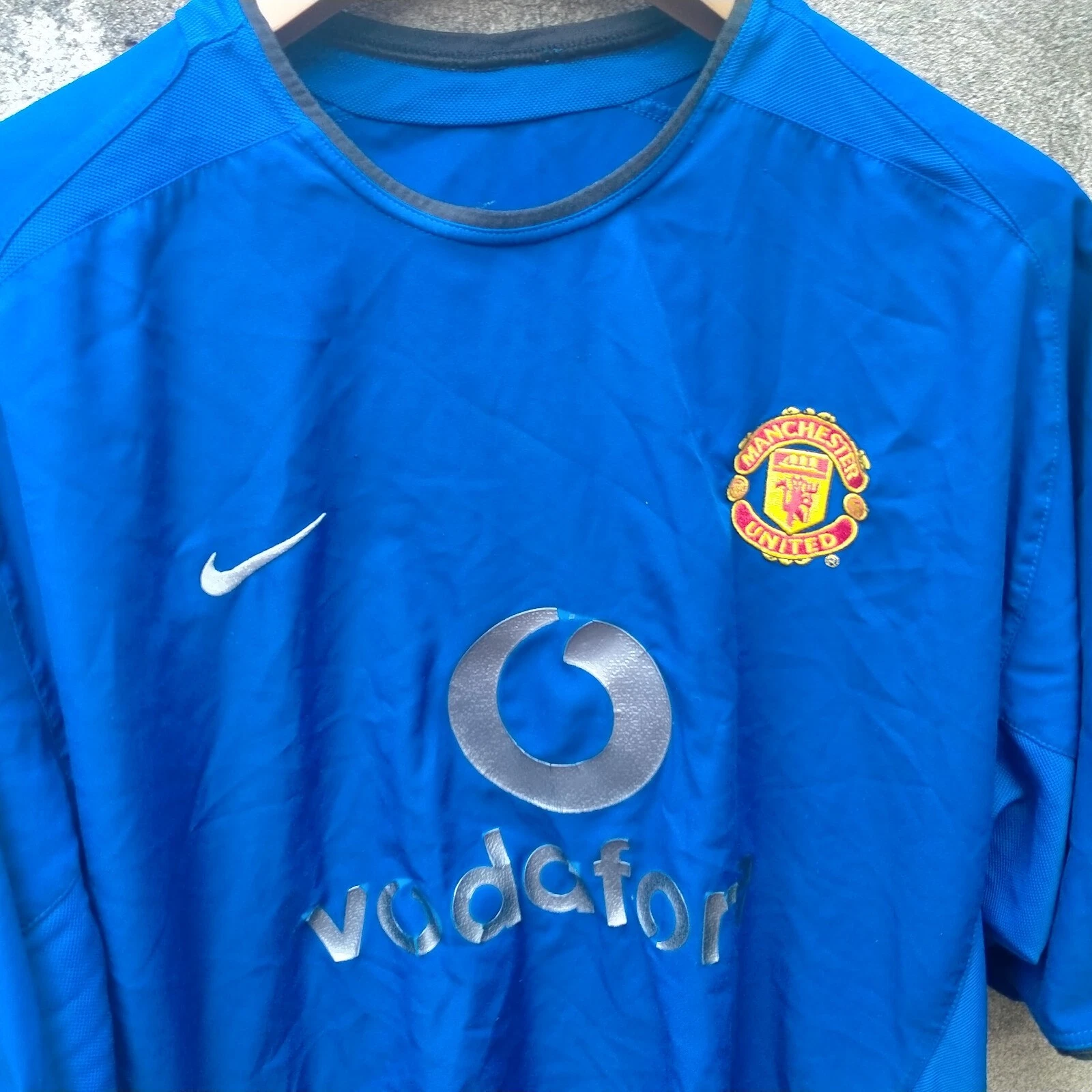 Manchester United 2002-03 3rd football jersey shirt. XL mens - Image 2