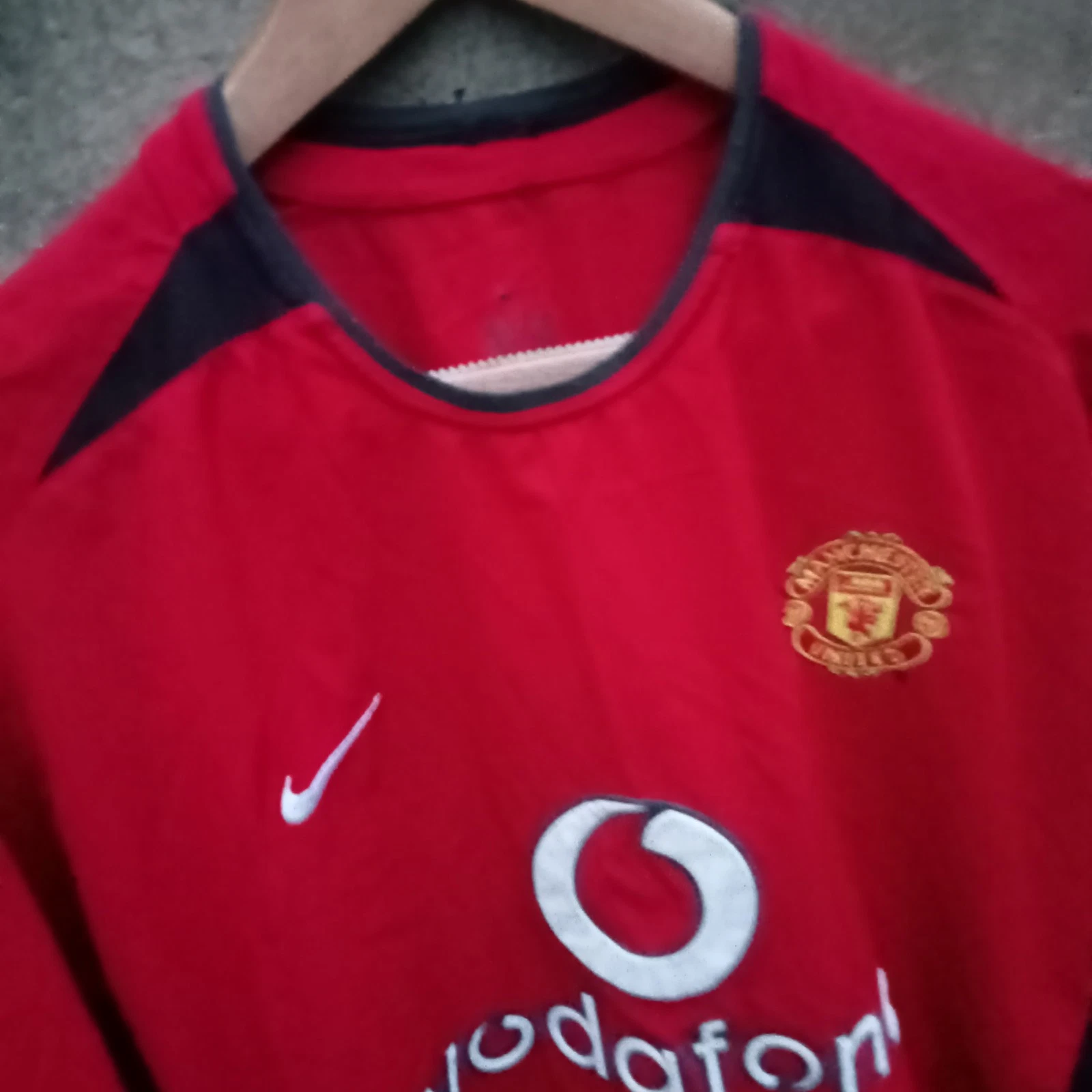 Manchester United 2002-03 Home football shirt | jersey, Mens XL - Image 2