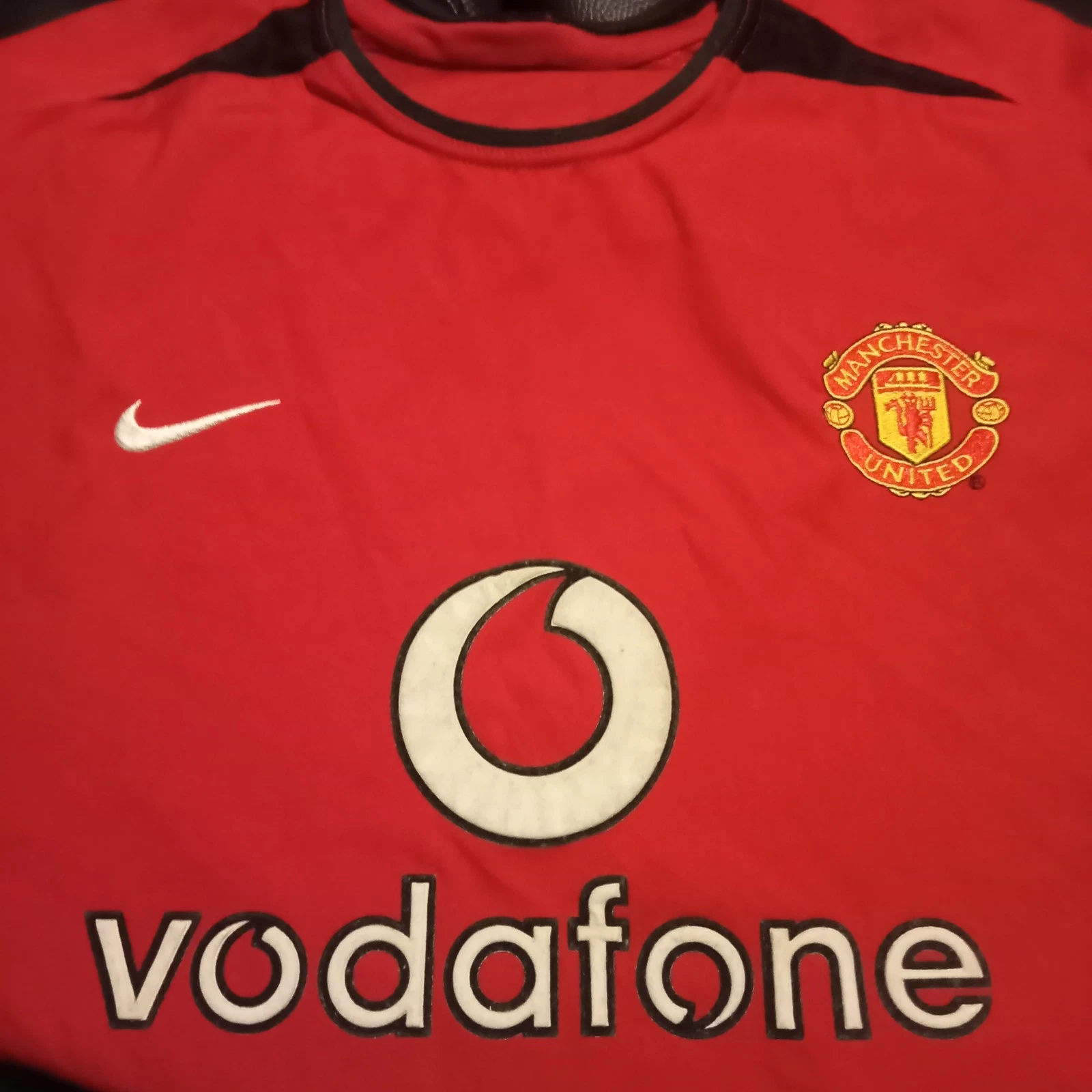 Manchester United 2002-03 Home football shirt | jersey, Mens XL - Image 5