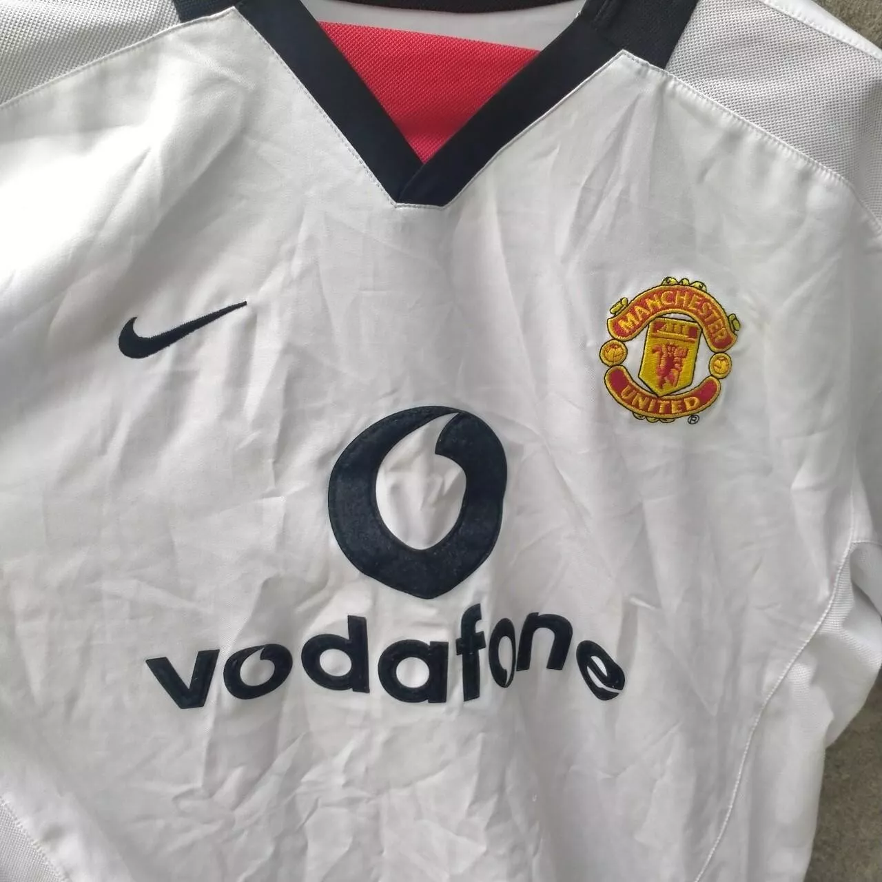 Manchester United 2002-03 away football shirt / jersey. Medium mens - Image 2